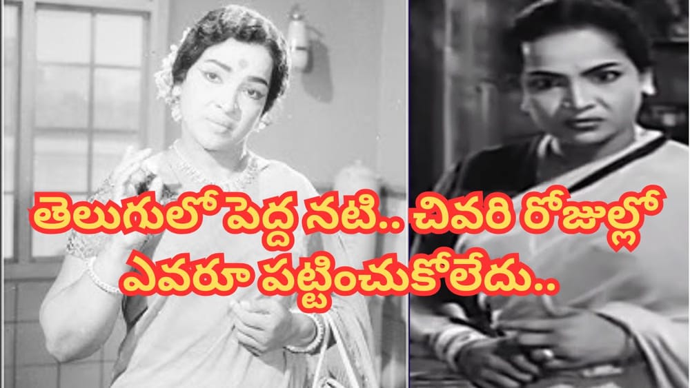 200 సినిమాల్లో గయ్యాళి పాత్రలు.. తెరపై కడుపుబ్బా నవ్వించిన ఛాయా దేవి.. చావు బతుకుల మధ్య అనాథగా..