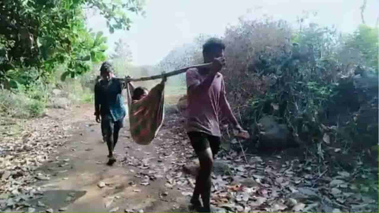 Andhra News: తరాలు మారుతున్నా.. తప్పని డోలీ కష్టాలు.. మన్యంలో వెలుగులోకి మరో ఘటన!