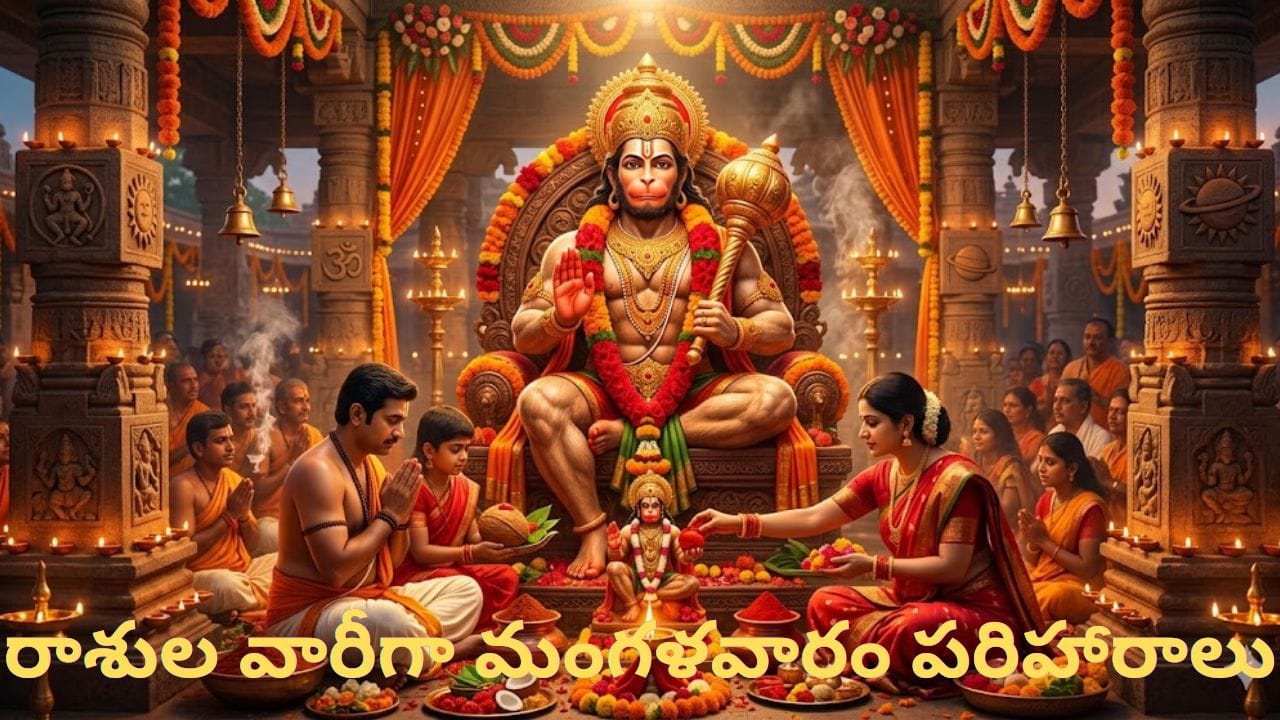 మంగళవారం పూజ: మీ రాశి ప్రకారం ఈ ఒక్క పరిహారం చేస్తే హనుమంతుడి అనుగ్రహం, కుజ దోషాలు దూరం!