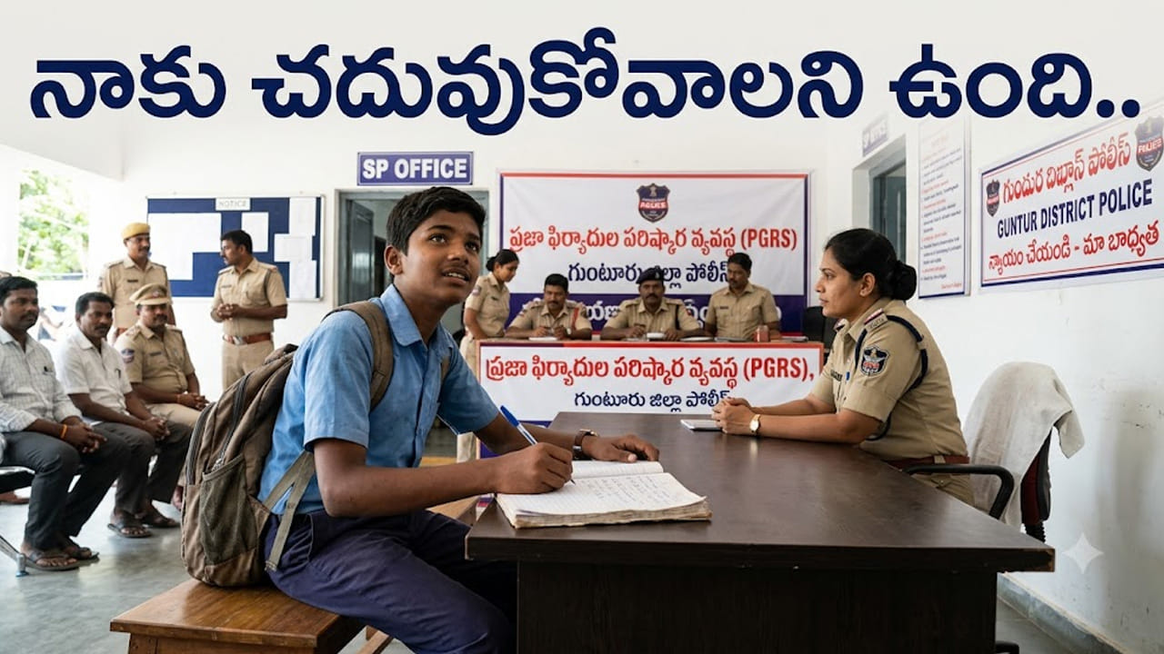 ‘నాకు చదువుకోవాలని ఉంది.. న్యాయం చేయండి..’ పోలీసులను కదిలించిన బాలుడి ఫిర్యాదు!