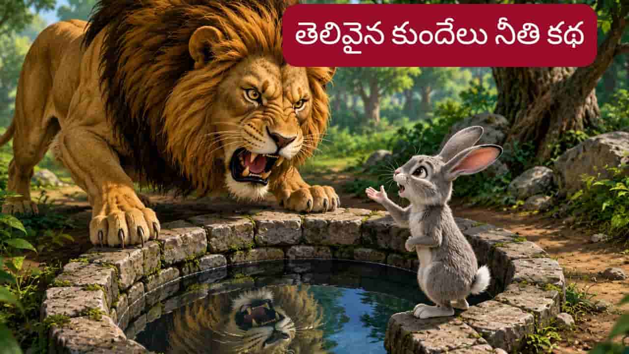 తెలివైన కుందేలు నీతి కథ.. ఉపాయంతో అపాయాన్ని జయించండి..!