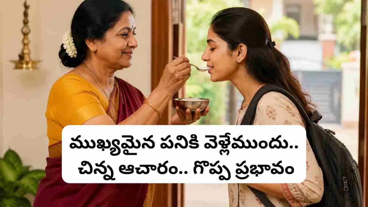 పెరుగు-పంచదార ఎందుకు తినిపిస్తారు? ఈ సంప్రదాయం వెనుక ఉన్న అసలు కారణం ఇదే!