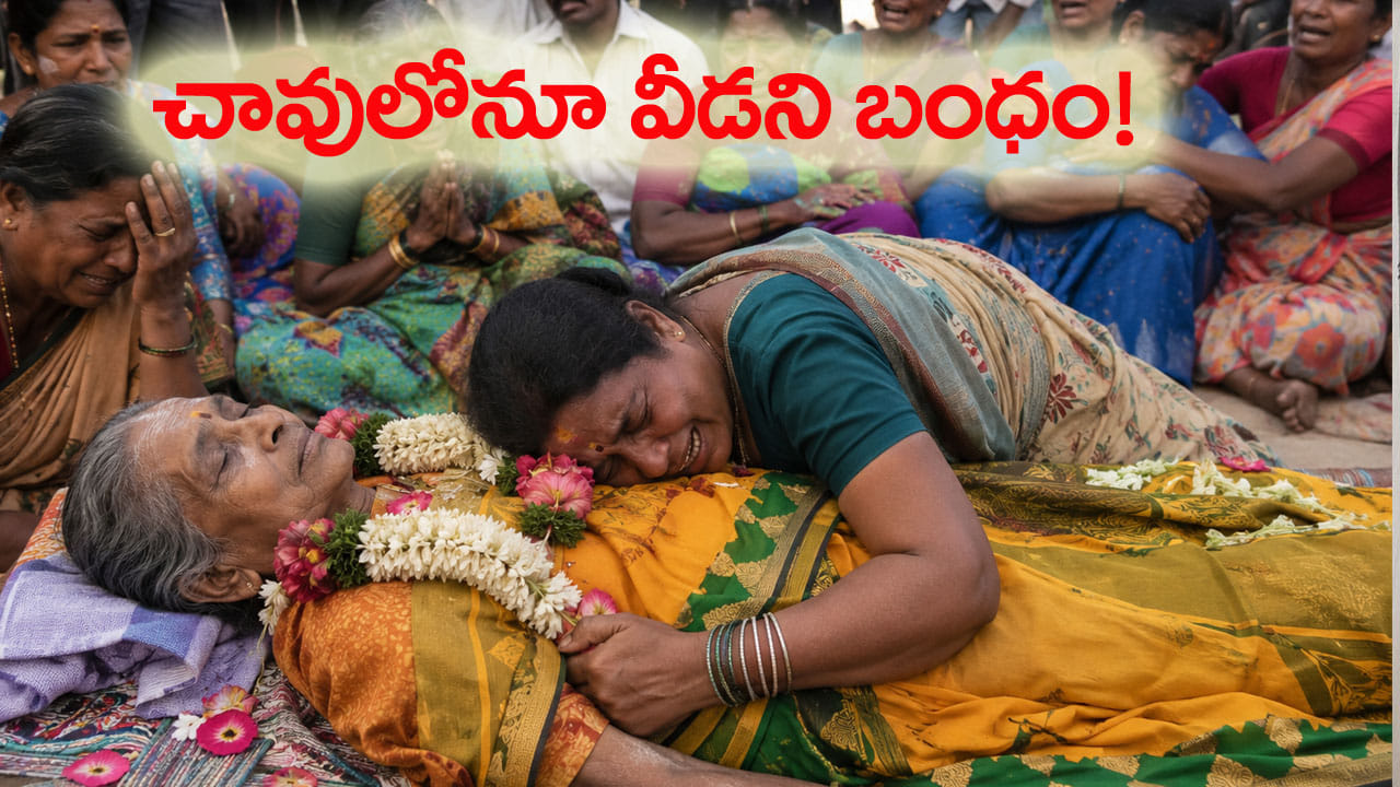 అమ్మా.. నీ వెంటే నేను వస్తున్నా.. మృతదేహంపై పడి కన్నుమూసిన కూతురు!