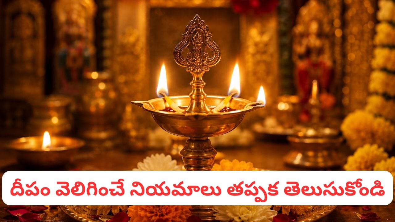 దీపారాధనలో ఈ పొరపాట్లు చేస్తున్నారా? లక్ష్మీదేవి అనుగ్రహం దూరం కావొచ్చు!