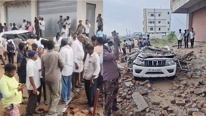 బయటకెళ్దామని కార్ తీశారు.. ఫ్రెండ్‌ కోసం ఓ ఇంటిపక్కన ఆగారు..
