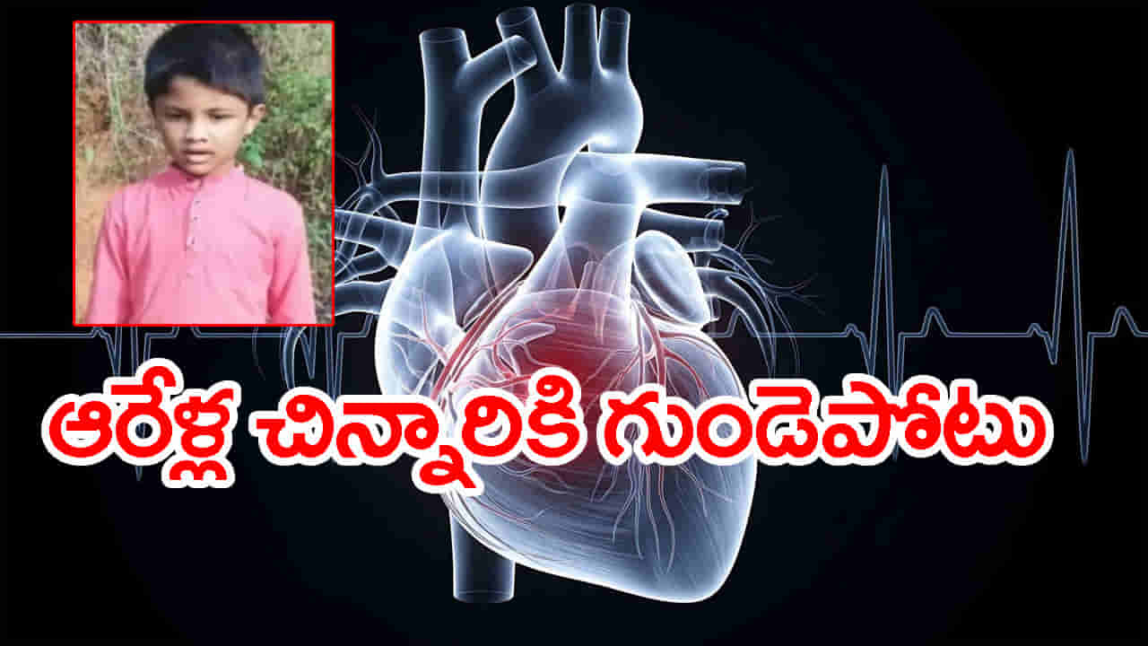 ఆరేళ్ల చిన్నారికి గుండెపోటు.. బడిలో ఆడుకుంటూ కుప్పకూలిన ఒకటో తరగతి బాలుడు! కాసేపటికే ఘోరం