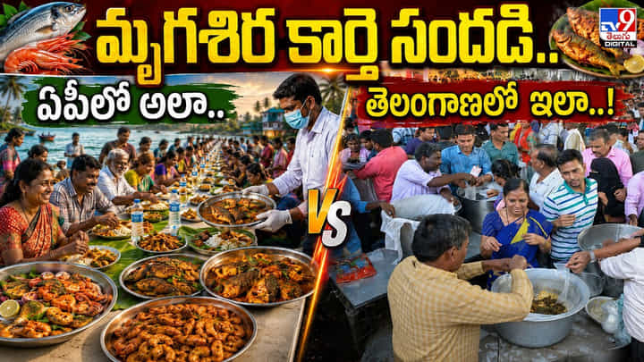 మృగశిర కార్తె సందడి.. ఏపీలో అలా.. తెలంగాణలో ఇలా మృగశిర కార్తె సందడి.. ఏపీలో అలా.. తెలంగాణలో ఇలా