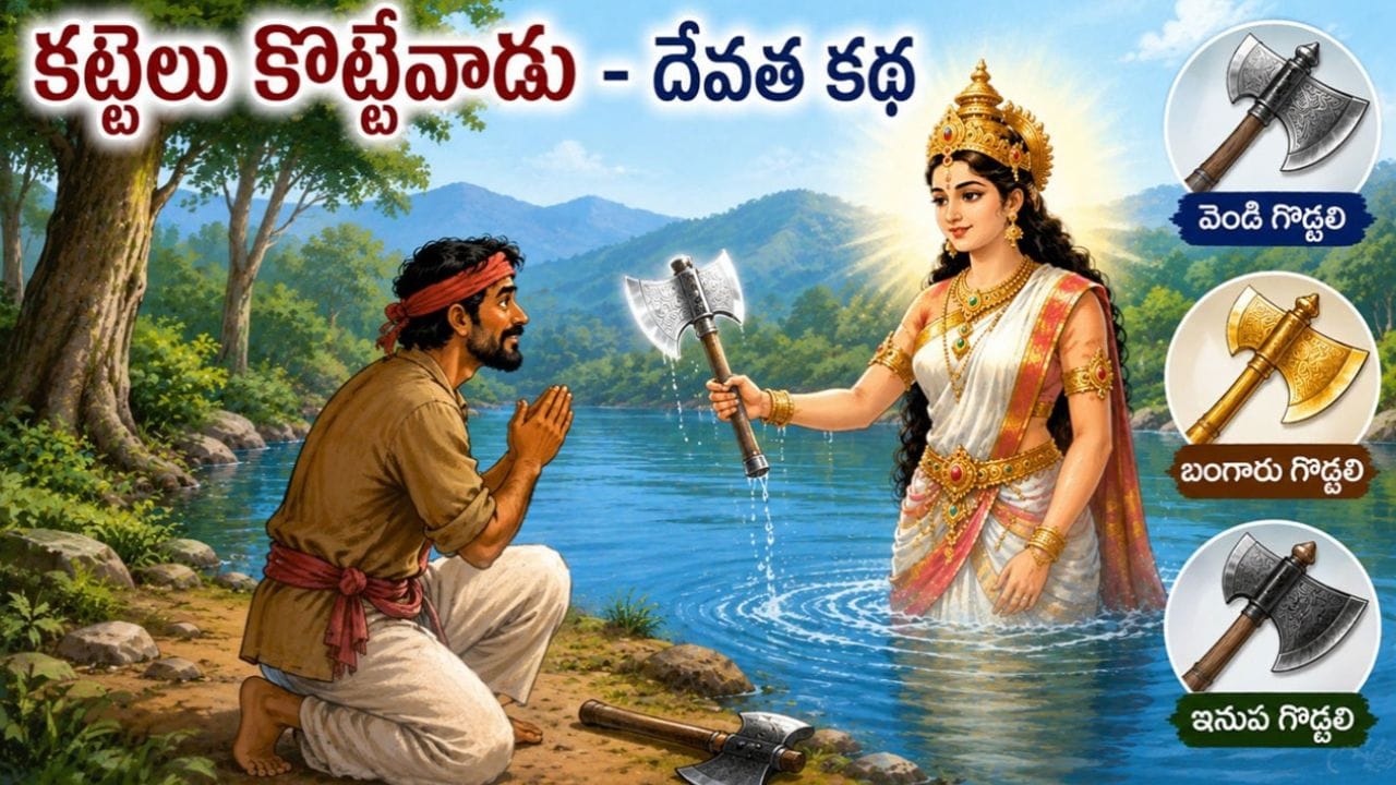 Moral Story: నిజాయితీకి ప్రతిఫలం దక్కుతుందా..? గొడ్డలి కథ చెప్పే జీవిత సత్యం