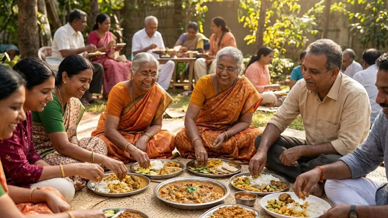 మైండ్‌ఫుల్ ఈటింగ్: స్పూన్లు, ఫోర్కులతో తినేటప్పుడు చాలామంది మెకానికల్‌గా తినేస్తుంటారు. కానీ చేత్తో తినేటప్పుడు ఆహారం వేడి, దాని ఆకృతి, ముద్ద పరిమాణంపై సహజంగానే మన ధ్యాస ఉంటుంది. దీనినే హార్వర్డ్ విశ్వవిద్యాలయ పరిశోధకులు కూడా మైండ్‌ఫుల్ ఈటింగ్ అని పిలుస్తారు. ఆహారాన్ని ఆస్వాదిస్తూ, నెమ్మదిగా తినడం వల్ల జీర్ణక్రియ బాగుండటమే కాకుండా, ఎంత తినాలో అంతకంటే ఎక్కువ తినకుండా నియంత్రించుకోవచ్చు.

