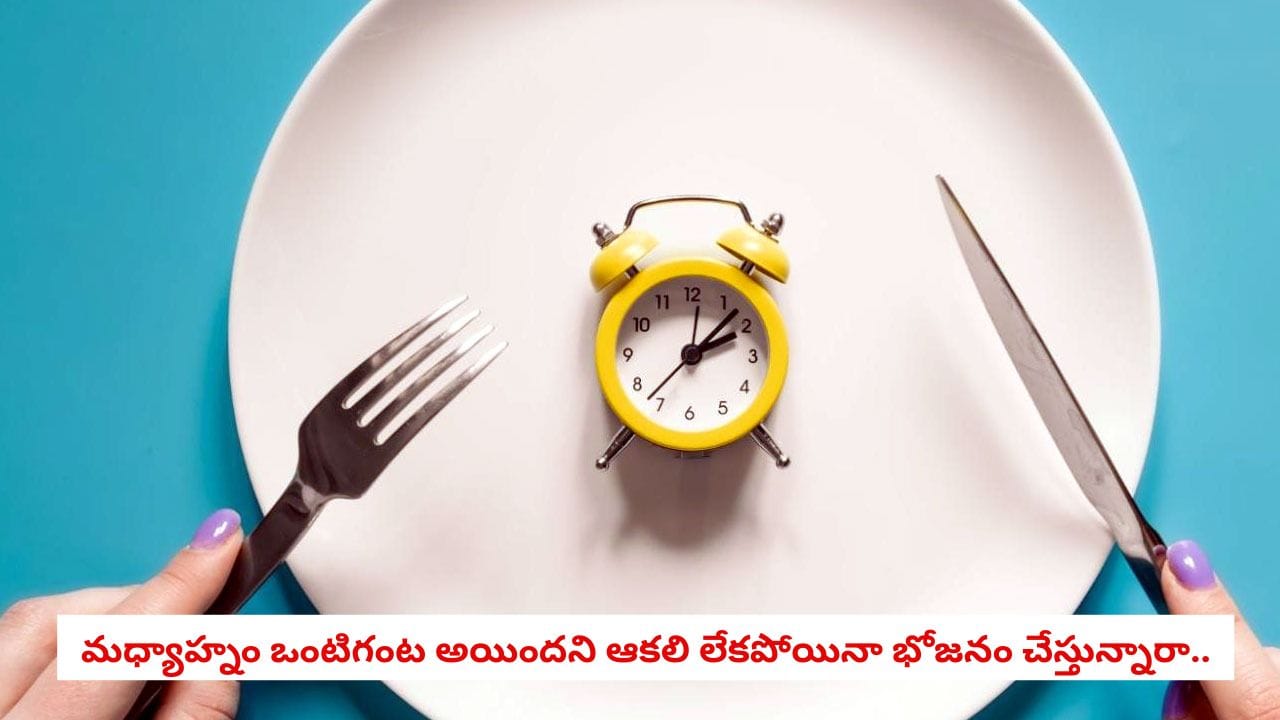 Health Tips: మధ్యాహ్నం ఒంటిగంట అయిందని ఆకలి లేకపోయినా భోజనం చేస్తున్నారా.. నిపుణులు చెబుతున్న అసలు నిజాలు ఇవే!