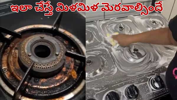 నిమిషాల్లోనే మీ గ్యాస్ స్టవ్ను తళతళ మెరిపించే ట్రిక్.. ఎక్కువ రుద్దాల్సిన పని లేకుండా ఇలా చేస్తే చాలు..