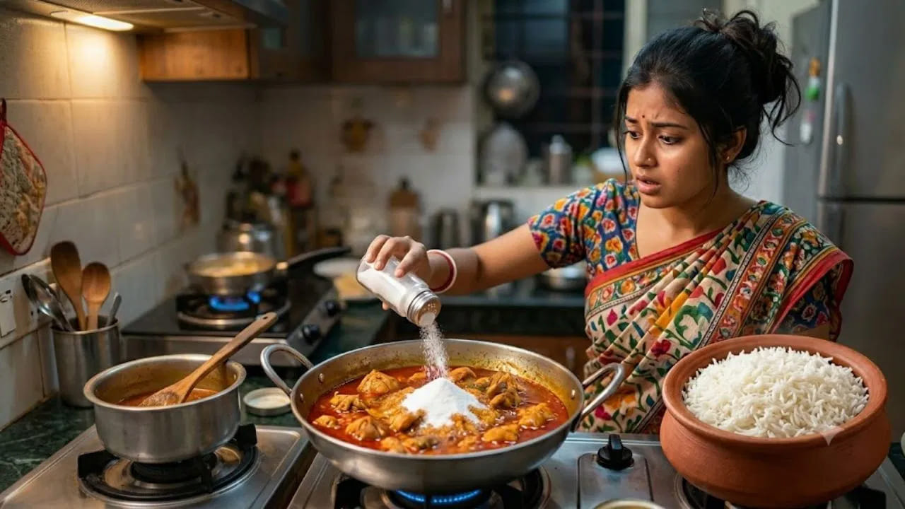 చపాతీ పిండి ముద్దలు: ఇది మన అమ్మమ్మల కాలం నాటి నుండి వస్తున్న అత్యంత పాతది, పక్కాగా పనిచేసే చిట్కా. పప్పులు, సాంబారు, రసం లేదా పలచటి గ్రేవీ కూరల్లో ఉప్పు బాగా ఎక్కువైనప్పుడు ఇది అద్బుతంగా పనిచేస్తుంది. గోధుమ పిండిని కొద్దిగా తీసుకుని నీళ్లతో ముద్దగా కలుపుకోవాలి. ఆ పిండిని చిన్న చిన్న నిమ్మకాయ సైజు ముద్దలుగా చేసి, మరుగుతున్న కూరలో వేయాలి. ఆ పిండి ముద్దలను కూరలోనే ఉంచి ఒక 10 నిమిషాల పాటు తక్కువ మంటపై ఉడికించాలి. ఆ తర్వాత ఆ ముద్దలను స్పూన్తో బయటకు తీసి పారేయాలి. ఈ గోధుమ పిండి ముద్దలు కూరలోని అదనపు ఉప్పును మ్యాగ్నెట్లా పూర్తిగా పీల్చేస్తాయి.