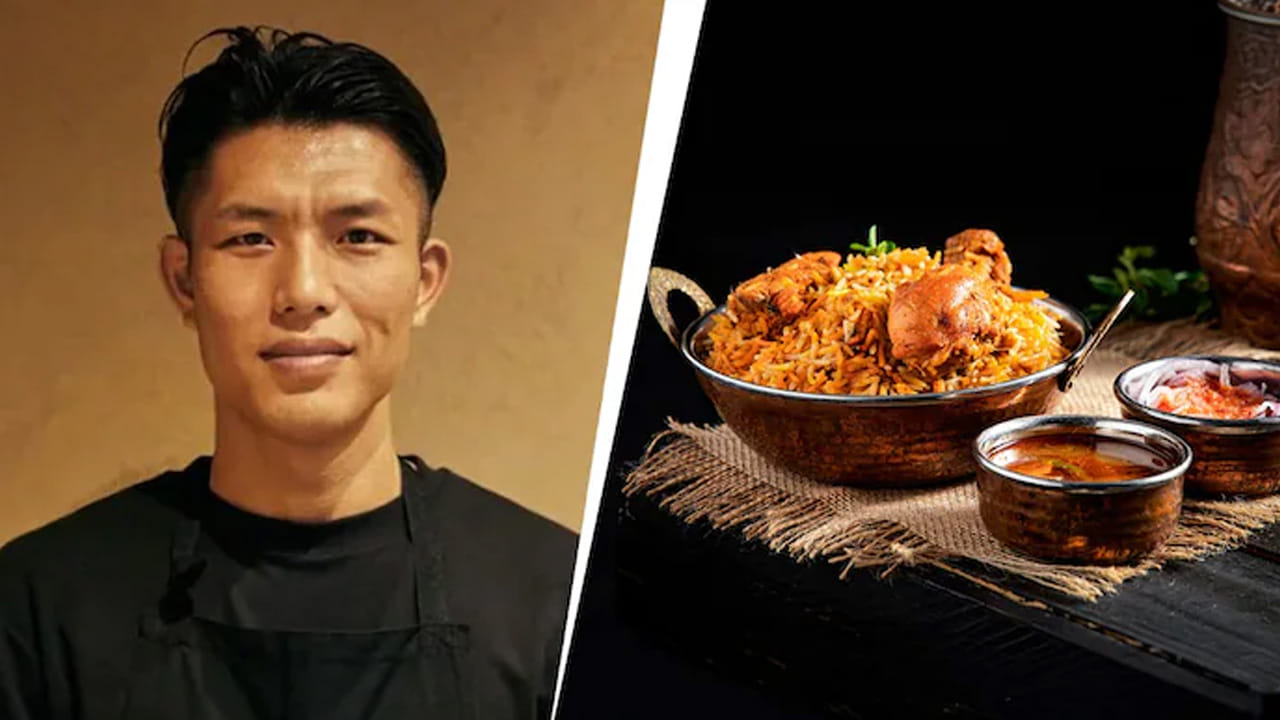 Japanese Chef Trying Biryani