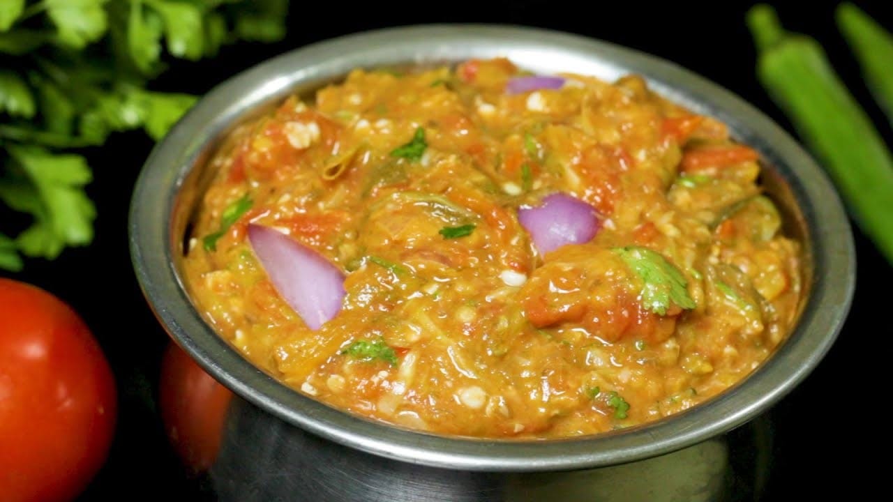 Ladies Finger Pachadi 3