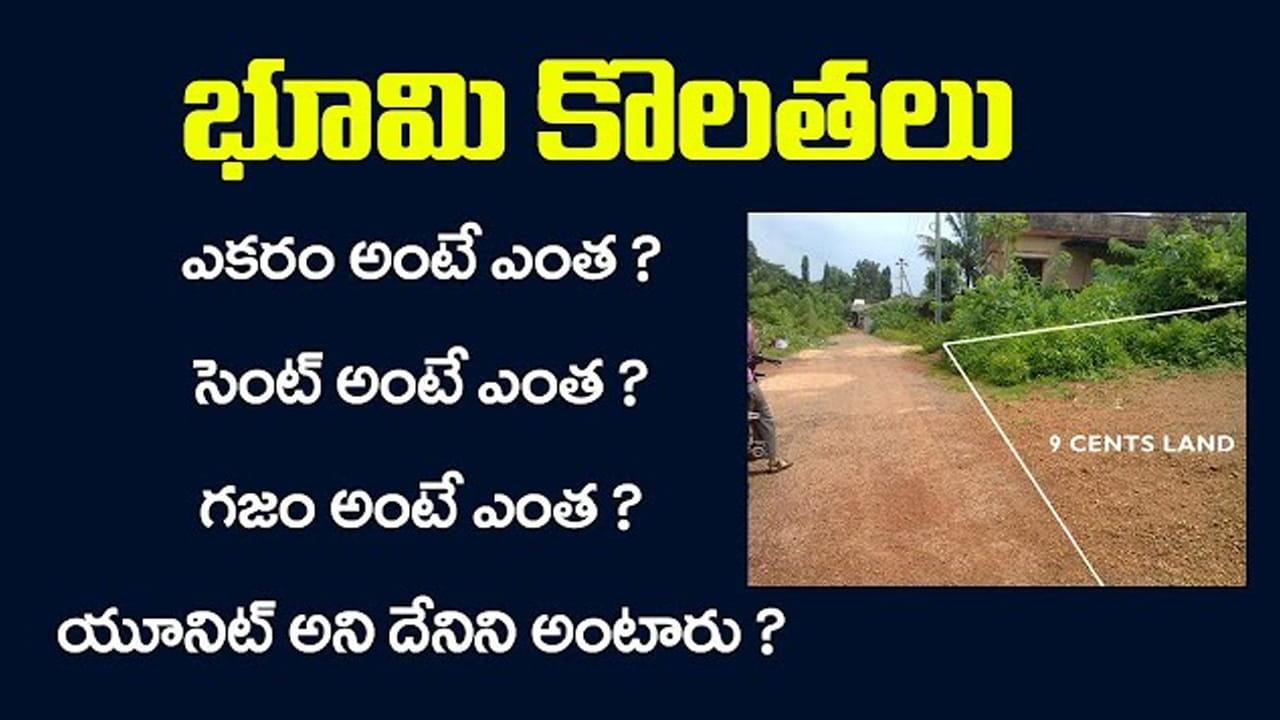 భూమి కొలతలు: అంగుళం నుండి హెక్టార్ వరకు పూర్తి వివరాలు