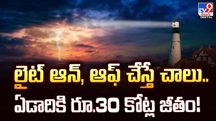 లైట్ ఆన్, ఆఫ్ చేస్తే చాలు.. ఏడాదికి రూ.30 కోట్ల జీతం! లైట్ ఆన్, ఆఫ్ చేస్తే చాలు.. ఏడాదికి రూ.30 కోట్ల జీతం!