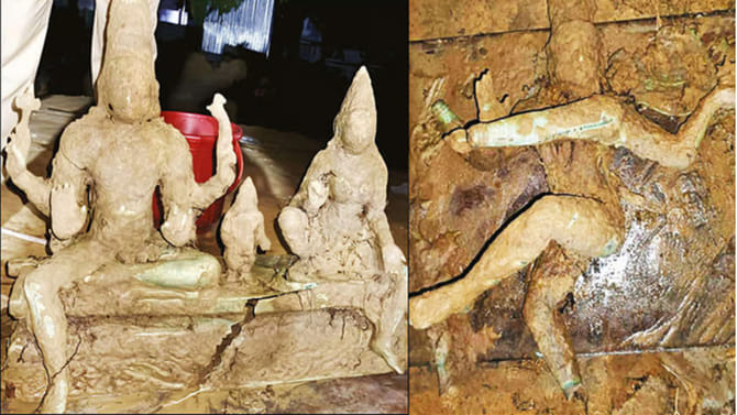 ఇల్లు కట్టేందుకు పునాది తవ్వుతుండగా.. కనిపించిన అద్భుత దృశ్యం