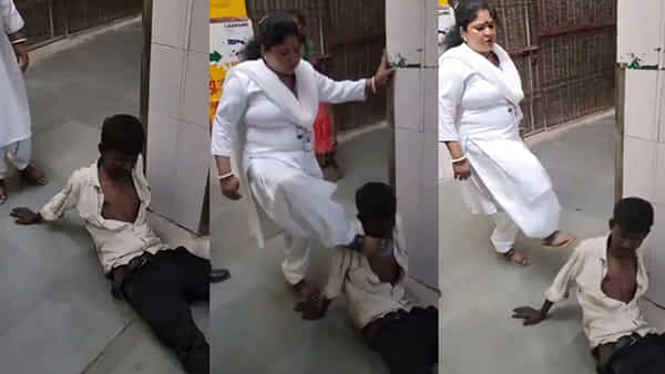 Viral Video: మానవత్వం సిగ్గుపడే ఘటన! మానసిక రోగిని చెప్పుతో కొట్టి, కాలితో తన్నిన మహిళా సిబ్బంది..!