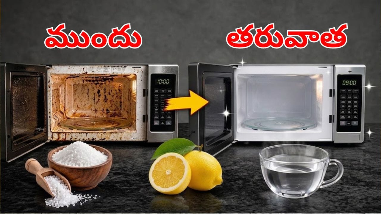 Microwave: మైక్రోవేవ్ జిడ్డుగా మారిందా.. కిచెన్లో దొరికే వీటితో క్షణాల్లో కొత్త దానిలా మార్చండి.. ఎలా అంటే?