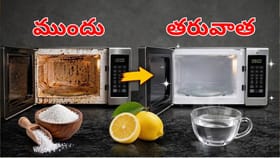 మైక్రోవేవ్ జిడ్డుగా మారిందా.. ఇలా క్షణాల్లో కొత్త దానిలా మార్చండి