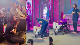 సినిమా ఈవెంట్‌లో నేలపైనే కూర్చున్న నాగ్ అశ్విన్.. వీడియో ఇదిగో