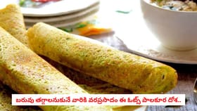బరువు తగ్గాలనుకునే వారికి వరప్రసాదం ఈ ఓట్స్ పాలకూర దోశ..