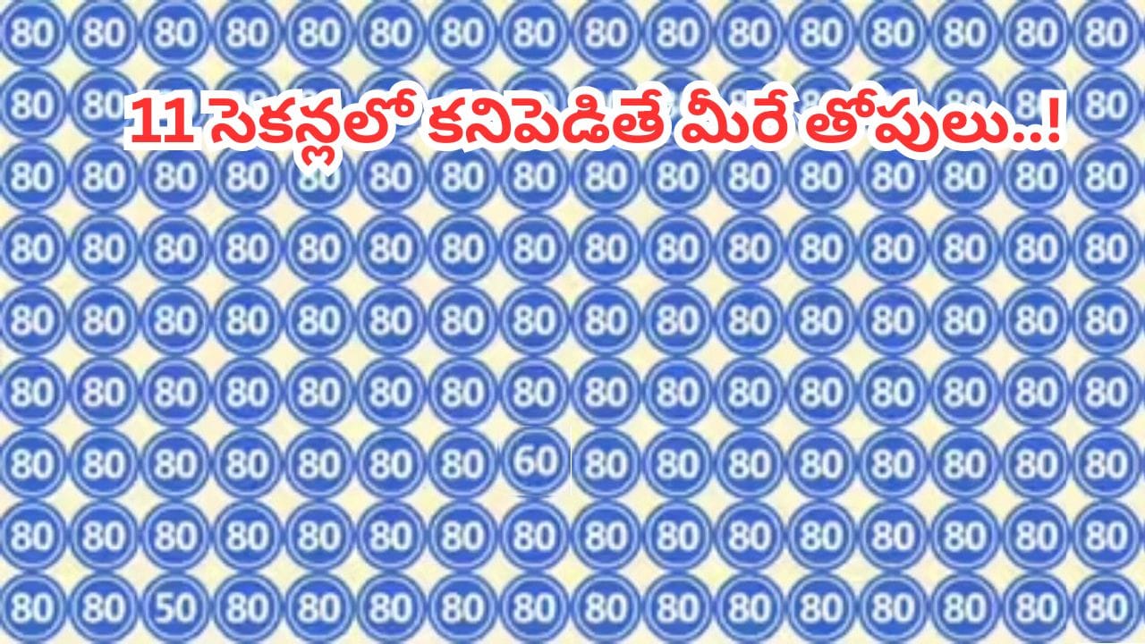Optical Illusion: మీ కళ్లకు పరీక్ష.. ఈ ఫోటోలో దాగున్న ఆ ‘రెండు’ బేసి సంఖ్యలను 11 సెకన్లలో కనిపెట్టగలరా?
