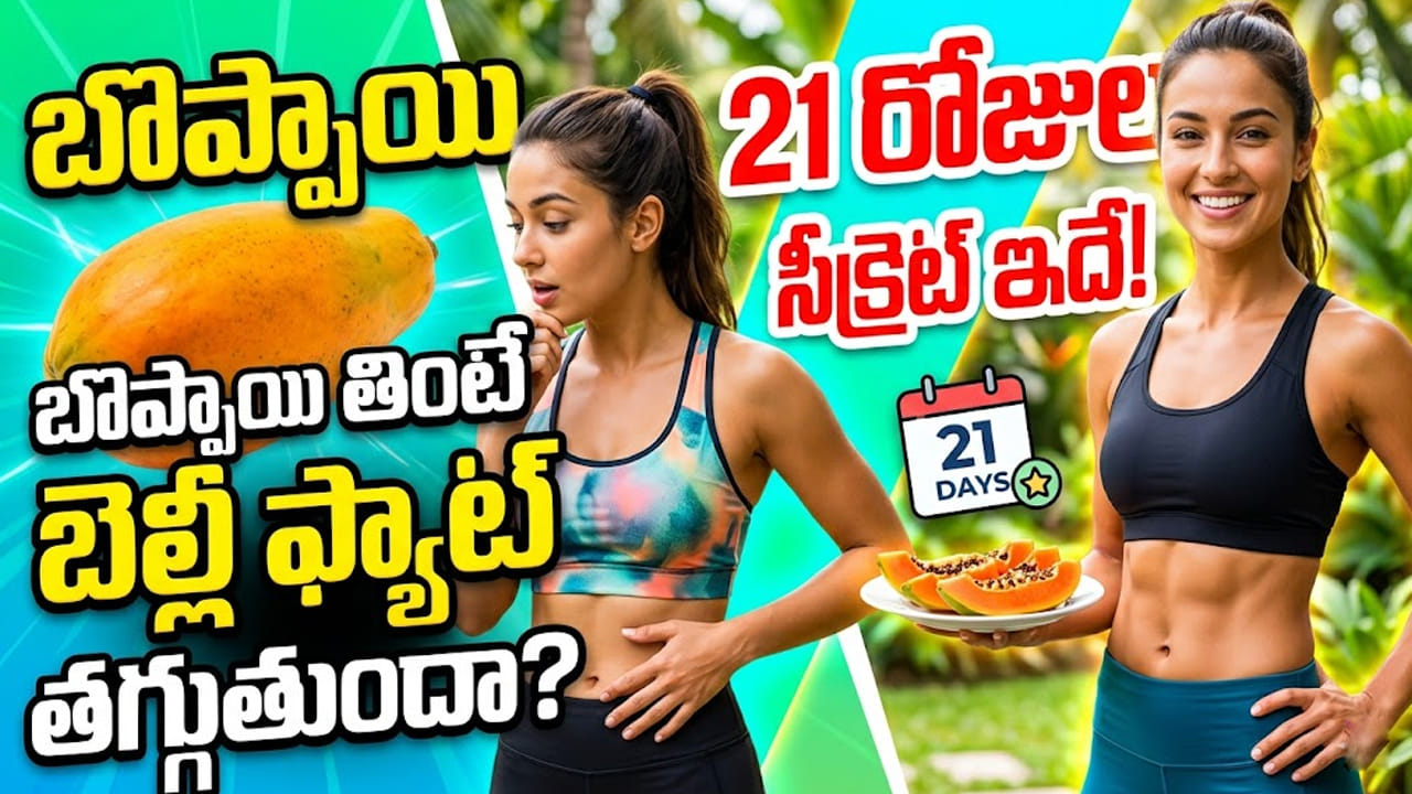 21 రోజులు ఇలా బొప్పాయి తిన్నారంటే.. బెల్లీ ఫ్యాట్కు గుడ్బై..ఫ్యాటీ లివర్ పరార్..! ఆ సీక్రెట్ ఇదే.. 21 రోజులు ఇలా బొప్పాయి తిన్నారంటే.. బెల్లీ ఫ్యాట్కు గుడ్బై..ఫ్యాటీ లివర్ పరార్..! ఆ సీక్రెట్ ఇదే..