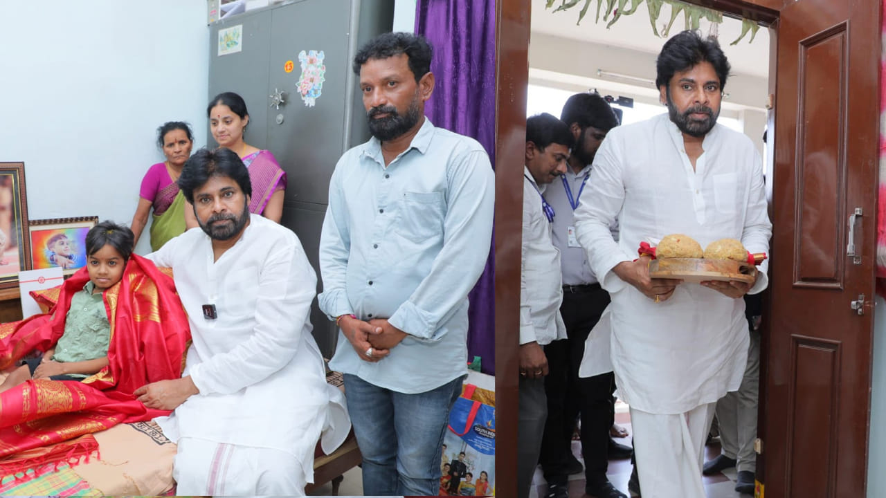 ఆంధ్రప్రదేశ్ ఉప ముఖ్యమంత్రి, జనసేన పార్టీ అధ్యక్షులు పవన్ కళ్యాణ్ మరోసారి మానవత్వాన్ని చాటుకున్నారు. అరుదైన డి.ఎన్.డి అనే జన్యుపరమైన వ్యాధితో బాధపడుతూ ఎదుగుదల లేని స్థితిలో, మంచానికే పరిమితం అయిన యువ అభిమాని కోరికను మన్నించి స్వయంగా అతని నివాసానికి వెళ్లి పరామర్శించారు. ఆర్థిక భరోసాతోపాటు భగవంతుని తీర్థప్రసాదాలు అందజేశారు. హనుమకొండ పట్టణంలోని హనుమాన్ నగర్ కి చెందిన 17 ఏళ్ల నిరంజన్ అరుదైన వ్యాధితో పోరాడుతున్నాడు. తన చివరి కోరికగా పవన్ కళ్యాణ్ ను కలవాలని తెలిపారు.