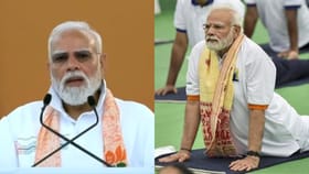కోల్‌కతా యోగా డేలో పాల్గొన్న ప్రధాని మోదీ