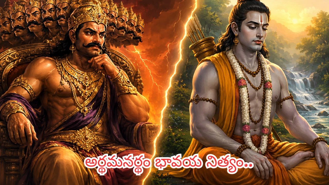 రాముడు.. రావణుడికి అదే తేడా..! ఈ ఒక్కటి మీ జీవితాన్ని మార్చిస్తుంది..!