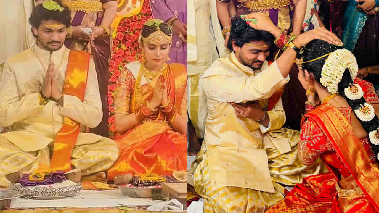 Shanmukh Jaswanth : ప్రియురాలిని పెళ్లి చేసుకున్న షణ్ముఖ్ జస్వంత్.. వైష్ణవితో షన్నూ ఏడడుగులు..