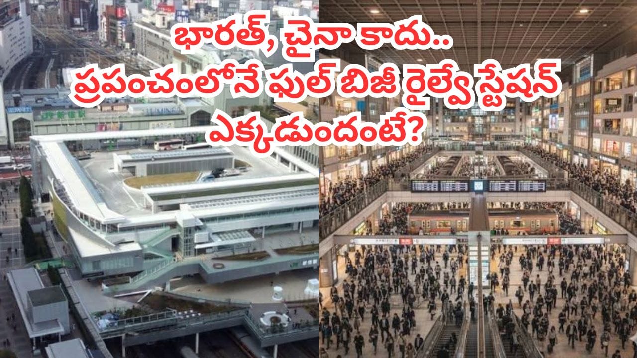 36 ప్లాట్ఫారమ్లు.. 200 ఎంట్రీ గేట్స్.. రోజూ 38 లక్షల మంది జర్నీ.. ప్రపంచంలోనే అత్యంత రద్దీ రైల్వే స్టేషన్ ఇదే!