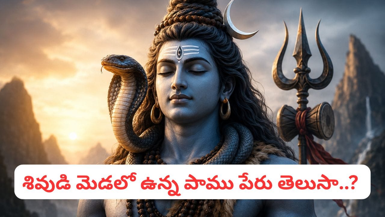 శివుడి మెడలో నాగుపాము ఎందుకు ఉంటుంది? దాని వెనుక ఉన్న ఆశ్చర్యకరమైన రహస్యం ఇదే!