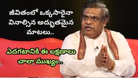 సీతారామ శాస్త్రి చెప్పిన ఈ మాటలు వింటే జీవితం గురించి తెలుస్తుంది