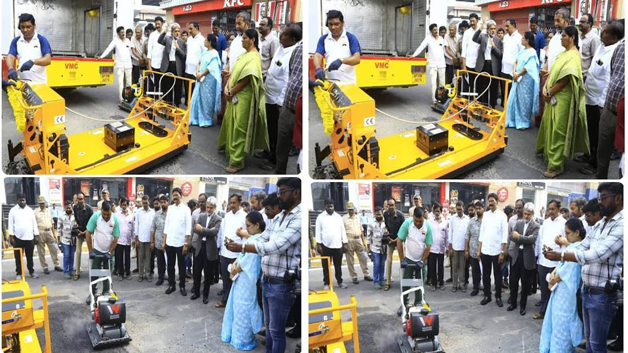 Andhra Pradesh: ఏపీ రోడ్లపై రోడ్ డాక్టర్ మ్యాజిక్.. గంటలోనే గుంత మాయం.. వాహనదారులకు ఇక నో టెన్షన్..