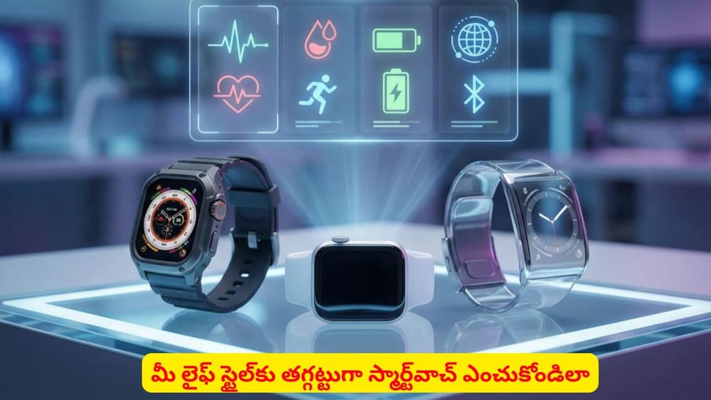 స్మార్ట్‌వాచ్ కొంటున్నారా? ఈ 5 విషయాలు తెలియకపోతే మీ డబ్బు వృథా