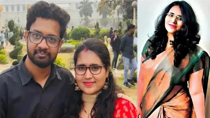 భర్త శ్రీచరణ్‌పై హత్య కేసు ఫైల్ చేసిన ముస్సోరీ పోలీసులు