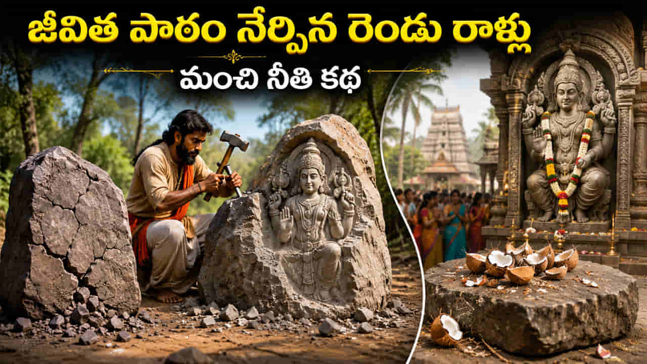 Moral Story: జీవిత పాఠం నేర్పిన రెండు రాళ్లు.. అద్భుతమైన నీతి కథ