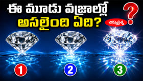 ఈ మూడు వజ్రాల్లో అసలైనది ఏది?.. మీ తెలివితేటలకు బస్తీమే సవాల్