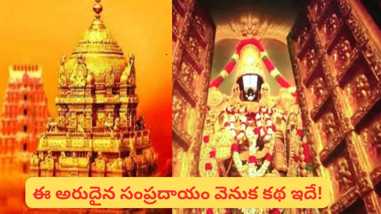 తిరుమలలో ప్రతి ఉదయం జరిగే అద్భుత సంప్రదాయం.. శ్రీవారిని మొదట దర్శించేది ఎవరో తెలుసా?