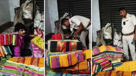 వార్నీ.. అక్కడ ఎలా దాక్కున్నావ్ సామీ.. అరెస్ట్ భయంతో టీఎంసీ లీడర