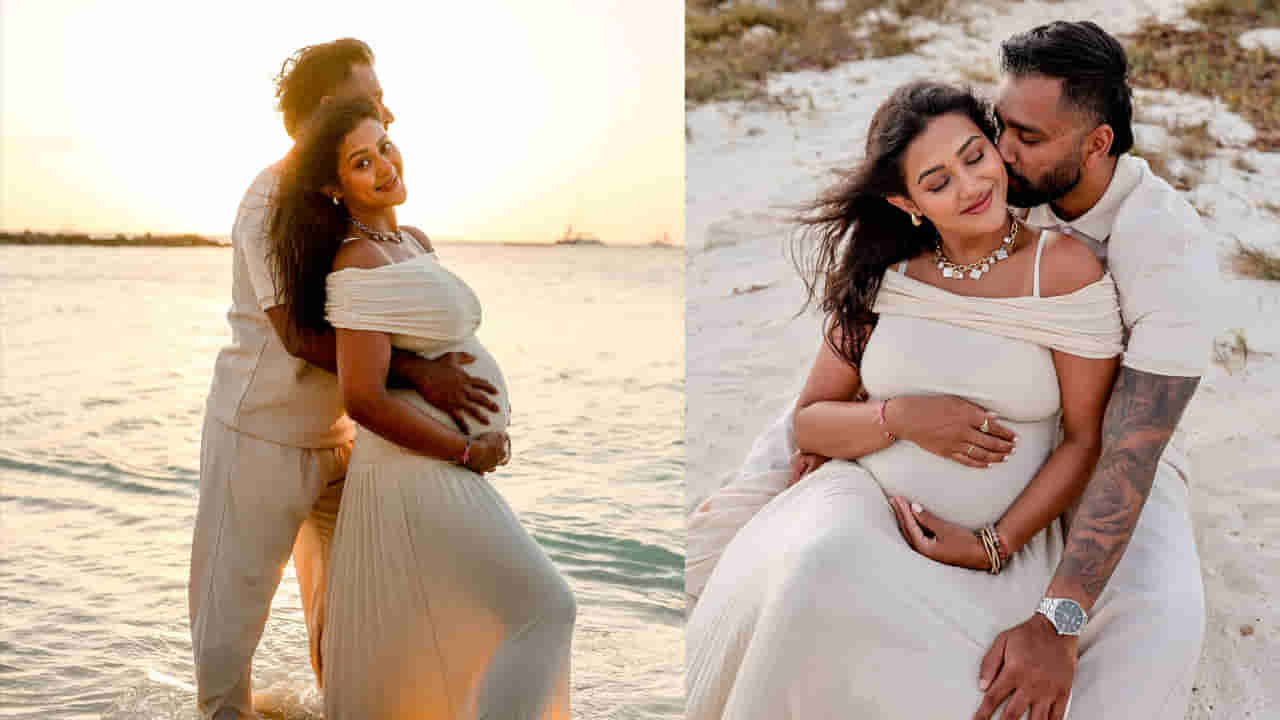 Actress: రెండేళ్ల క్రితం ప్రియుడితో వివాహం.. శుభవార్త చెప్పిన టాలీవుడ్ హీరోయిన్.. బేబీ బంప్ ఫొటోస్ వైరల్