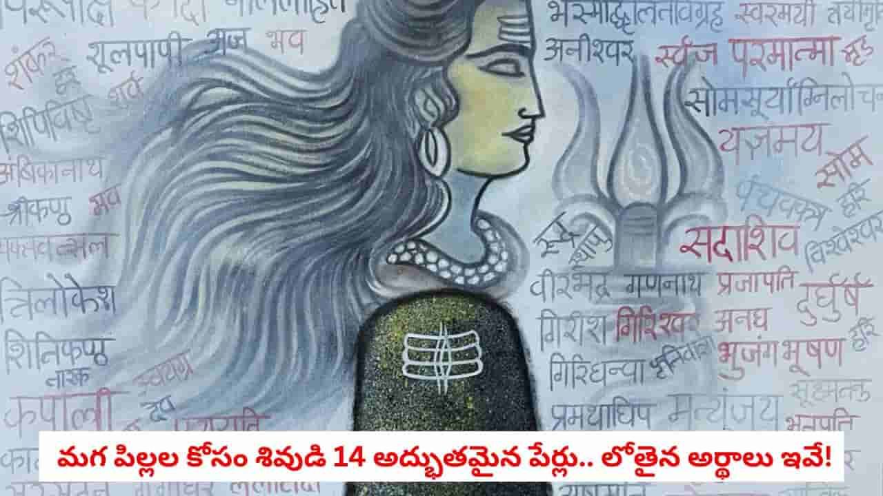 Lord Shiva Names: మీ ముద్దుల కొడుకు కోసం శివుని 14 అద్భుతమైన పేర్లు.. వినడానికి మోడ్రన్గా ఉంటూనే లోతైన అర్థాలు ఇవే!