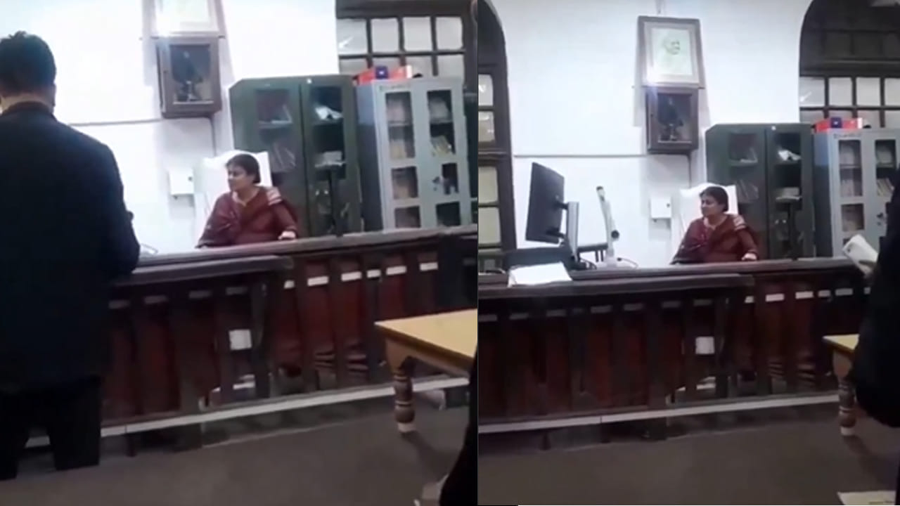 Video: నల్ల కోటు లేకుండా జడ్జి సీట్‌లో మహిళ..! అసలు మ్యాటర్ తెలిస్తే పొట్టచెక్కలయ్యేలా నవ్వుతారు
