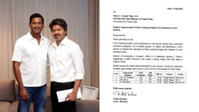 CM విజయ్‌ను కలిసిన నటుడు విశాల్.. బొకేకు బదులు ఏమిచ్చారో తెలుసా?