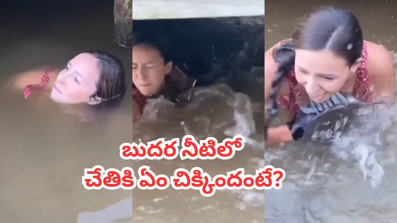 Video: బురద నీటిలో మహిళ చేతికి తగిలిన భారీ ఆకారం.. వీడియో చూస్తే ఆశ్చర్యపోవాల్సిందే..!