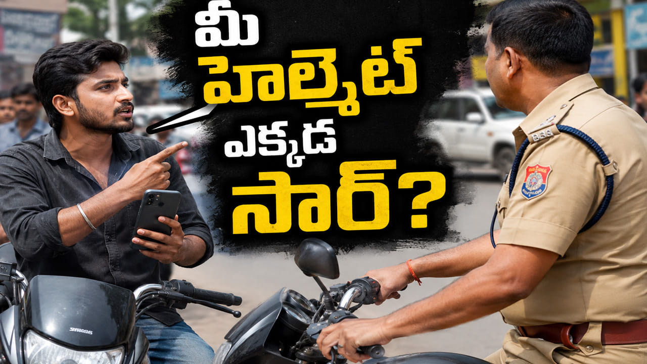 Viral Video: రూ. 6 వేల చలాన్ వేసిన పోలీసుకే షాక్.. వెంబడించిన యువకుడు ఏం చేశాడో తెలుసా?