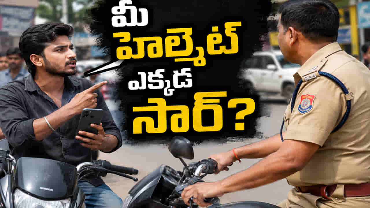 Viral Video: రూ. 6 వేల చలాన్ వేసిన పోలీసుకే షాక్.. వెంబడించిన యువకుడు ఏం చేశాడో తెలుసా?