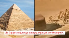 వేల ఏళ్ల క్రితం అన్ని టన్నుల బరువున్న రాళ్లను పైకి ఎలా తీసుకెళ్లా